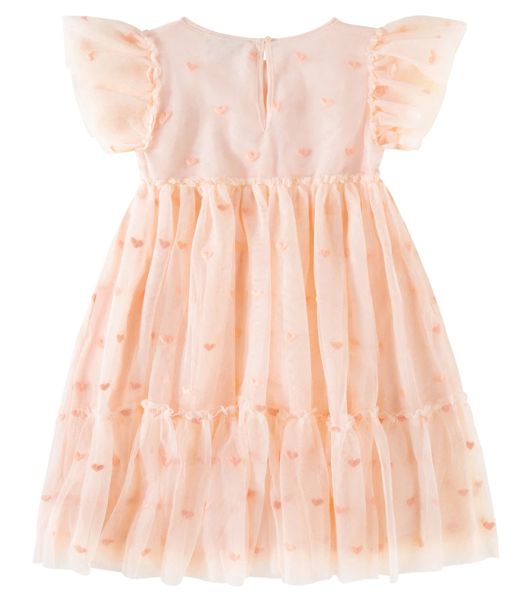 Stella McCartney Kids - Embroidered tulle dress