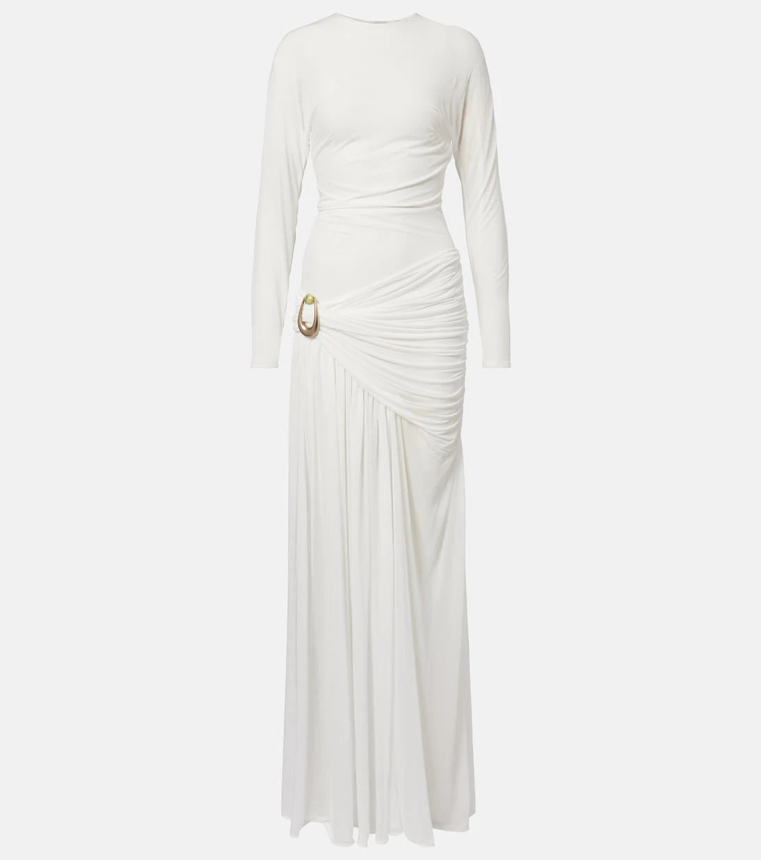 Christopher Esber - Stone Pin draped jersey gown