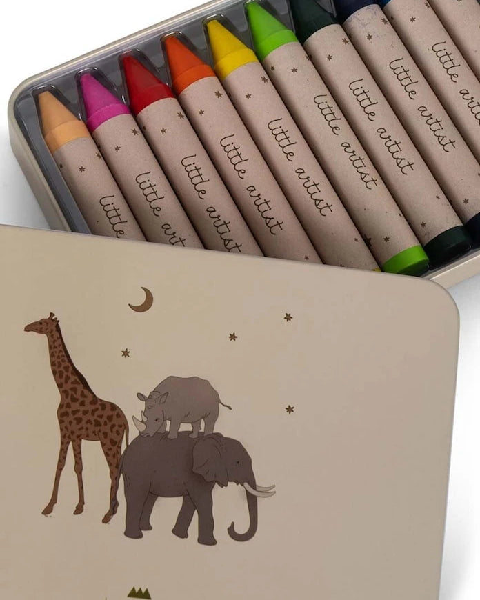 Konges Sløjd Balmumu Boyalar CRAYONS BEES WAX 10 ADET (10 parça)