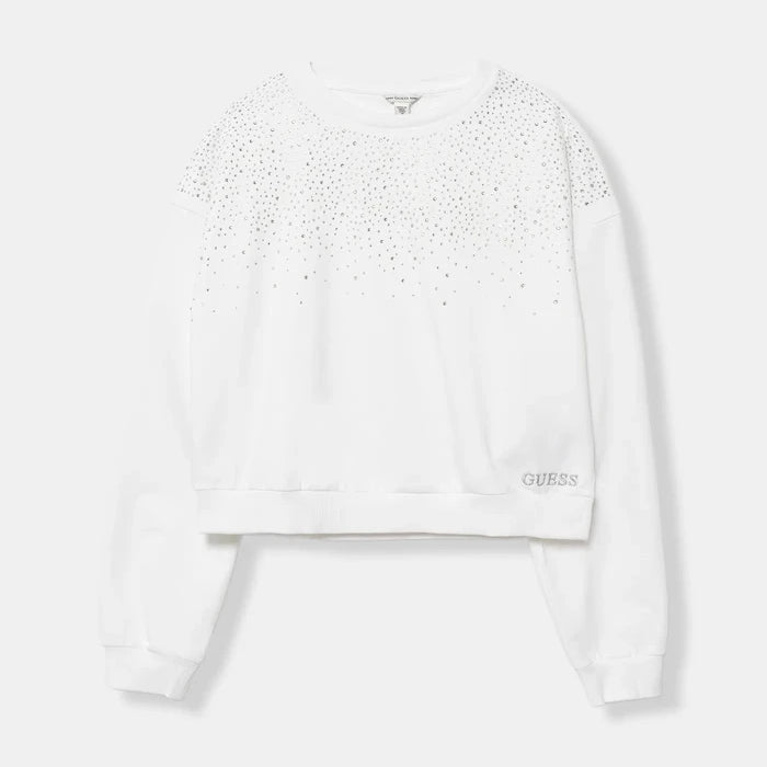 Детски памучен суичър Guess