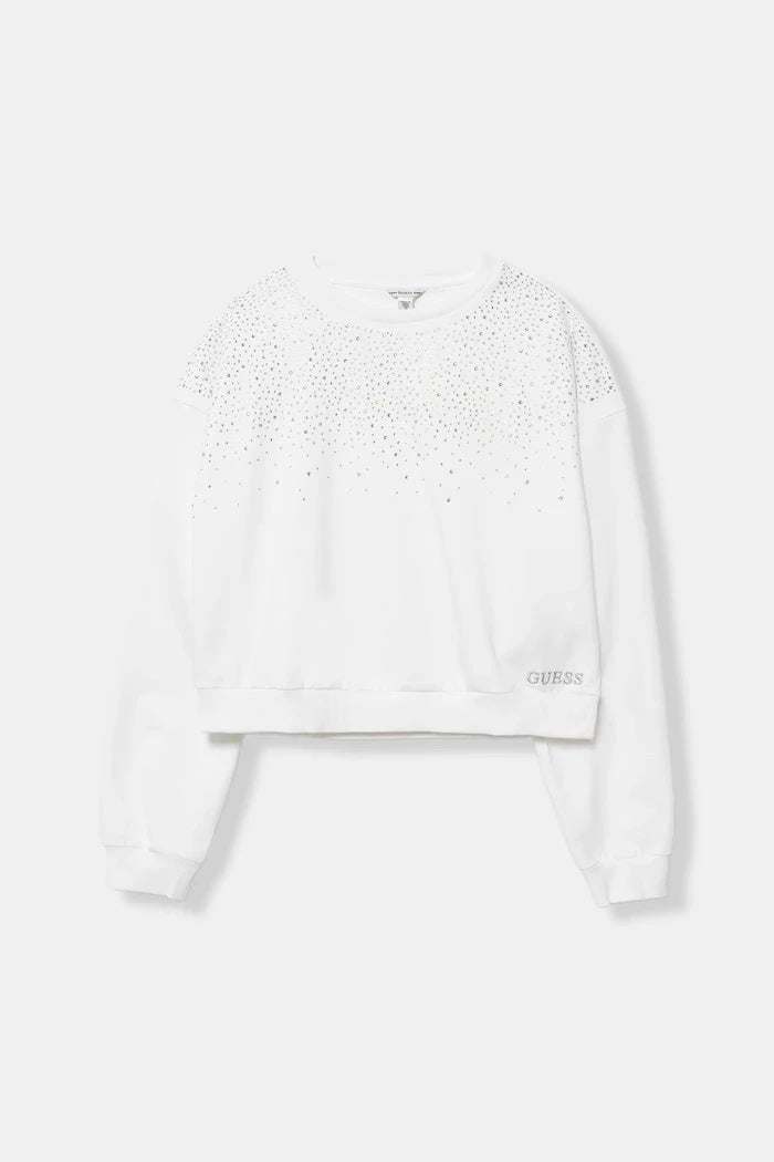 Детски памучен суичър Guess