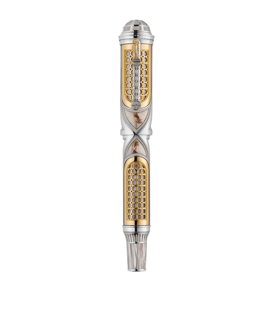 Yellow Gold Michelangelo Rollerball Pen