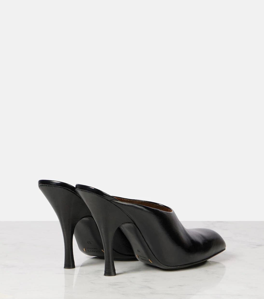 Khaite - Colt 100 leather mules