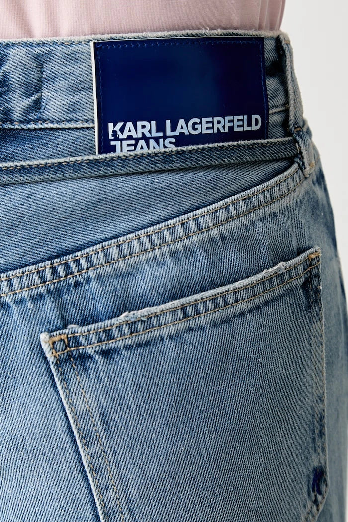 Karl Lagerfeld Jeans kadın relaxed fit jeans