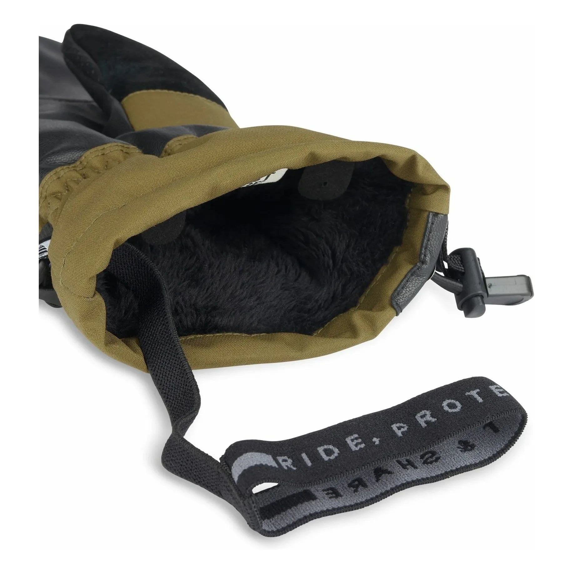 Picture - Anna Ski Mittens | Khaki