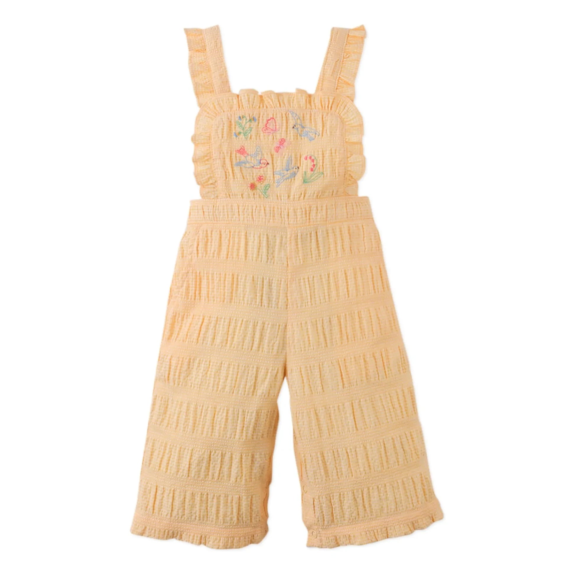 Gingersnaps - Cocona Embroidered Jumpsuit | Yellow