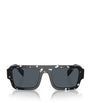 Prada Tortoiseshell Acetate Symbole Sunglasses