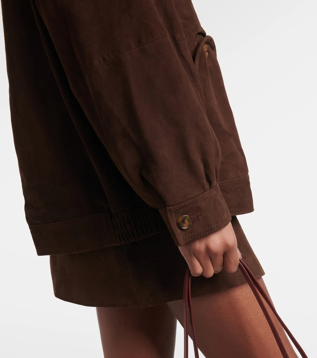 Blazé Milano - Cleo suede bomber jacket