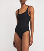 Eres Black Square-Neck Glory Swimsuit