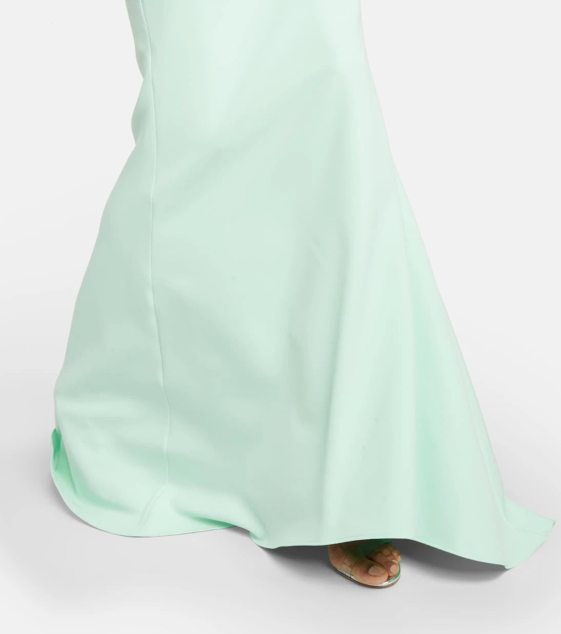Safiyaa - Caped crêpe gown