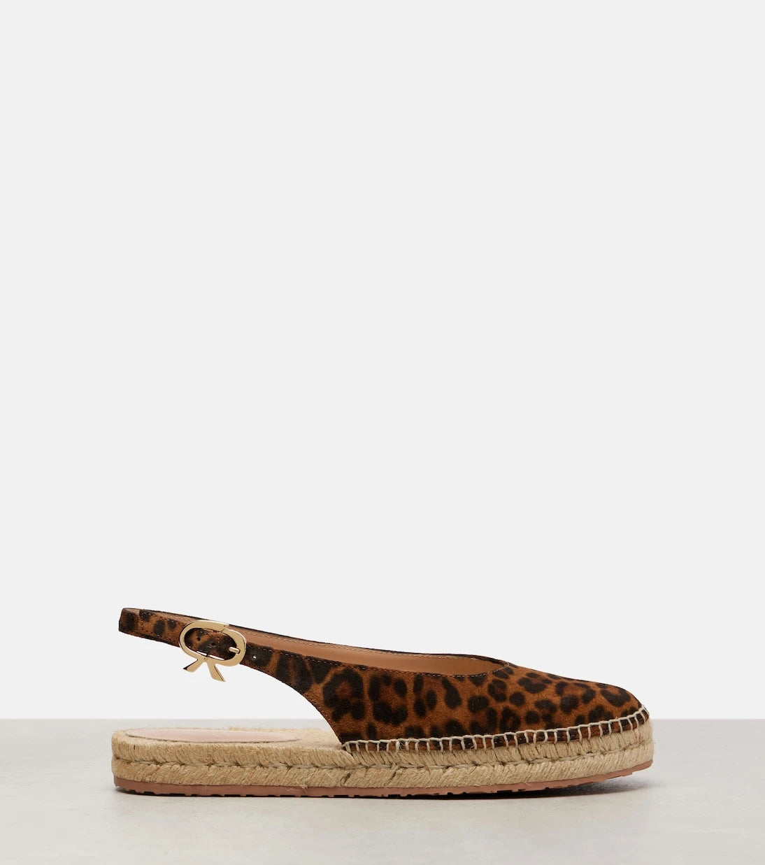 Gianvito Rossi - Paz suede slingback espadrilles