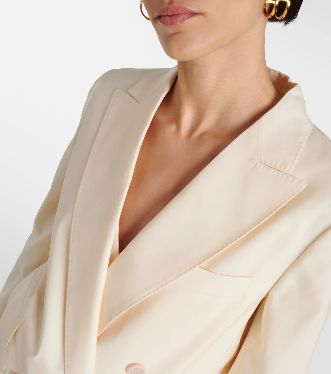 Max Mara - Double-breasted virgin wool blazer
