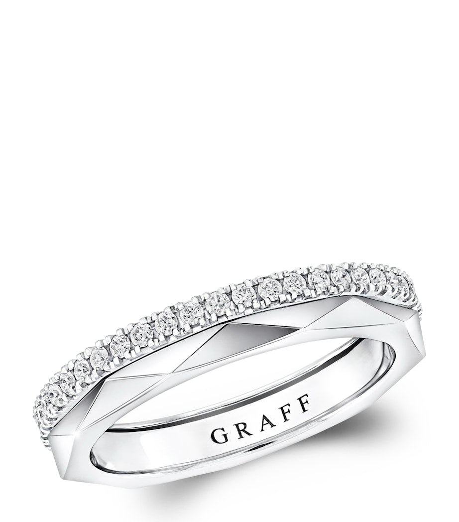 Yellow Gold and Diamond Laurence Graff Signature Ring