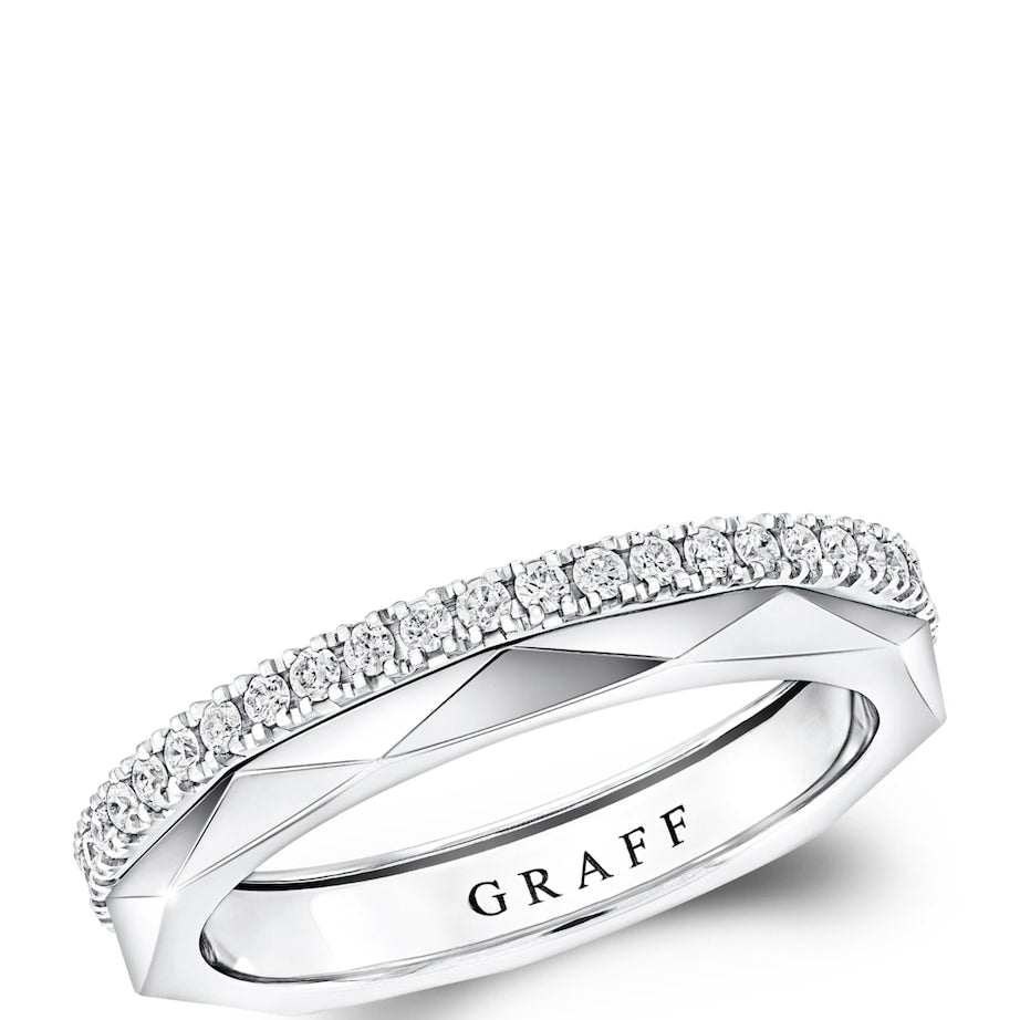 Yellow Gold and Diamond Laurence Graff Signature Ring