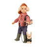 GÖTZ Redhead Hannah and Dog Doll Set (50cm)