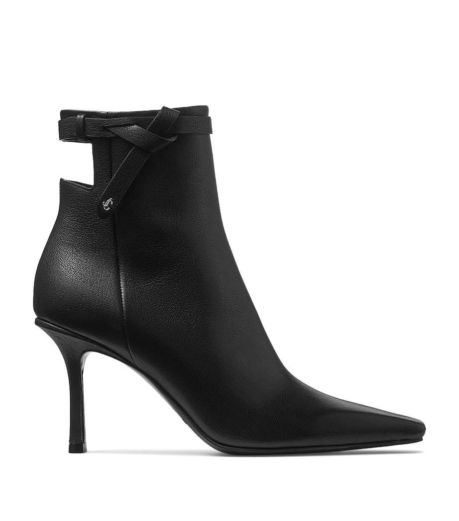 Camie AB 80 Leather Heeled Boots