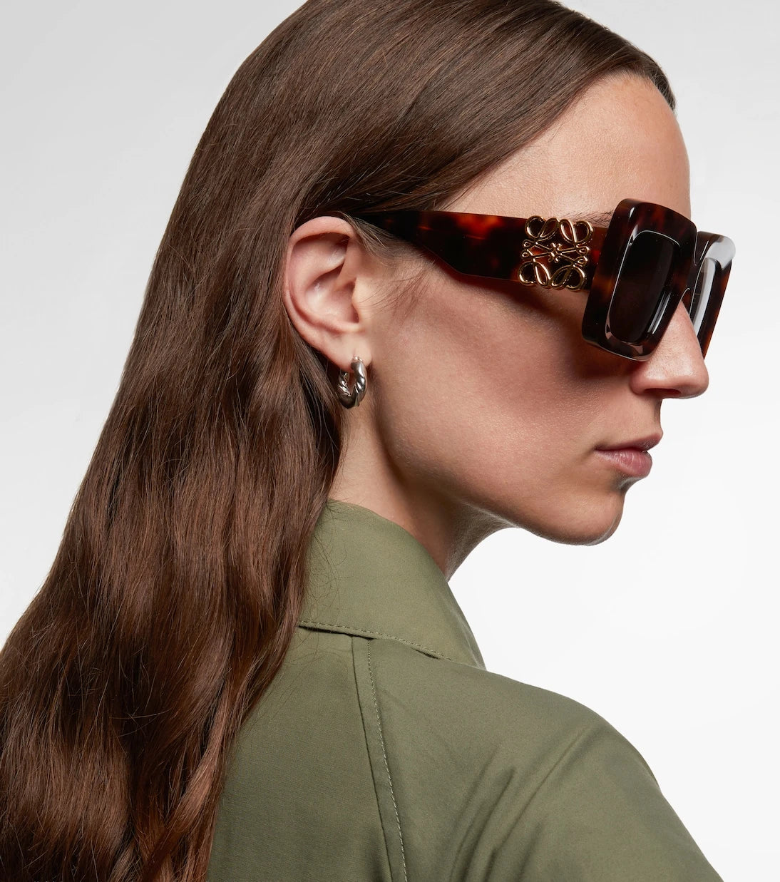 Loewe - Anagram oversized square sunglasses