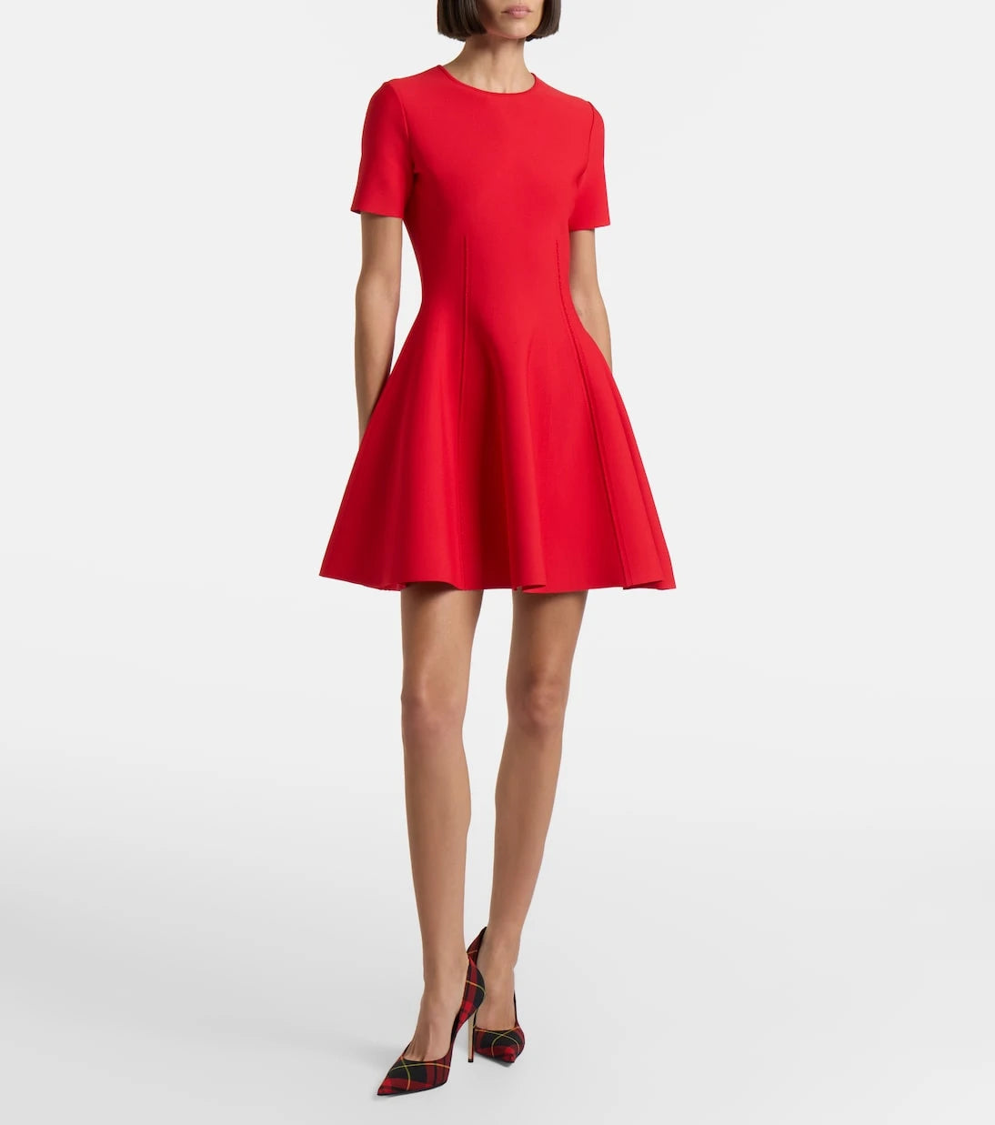 McQueen - Faille minidress