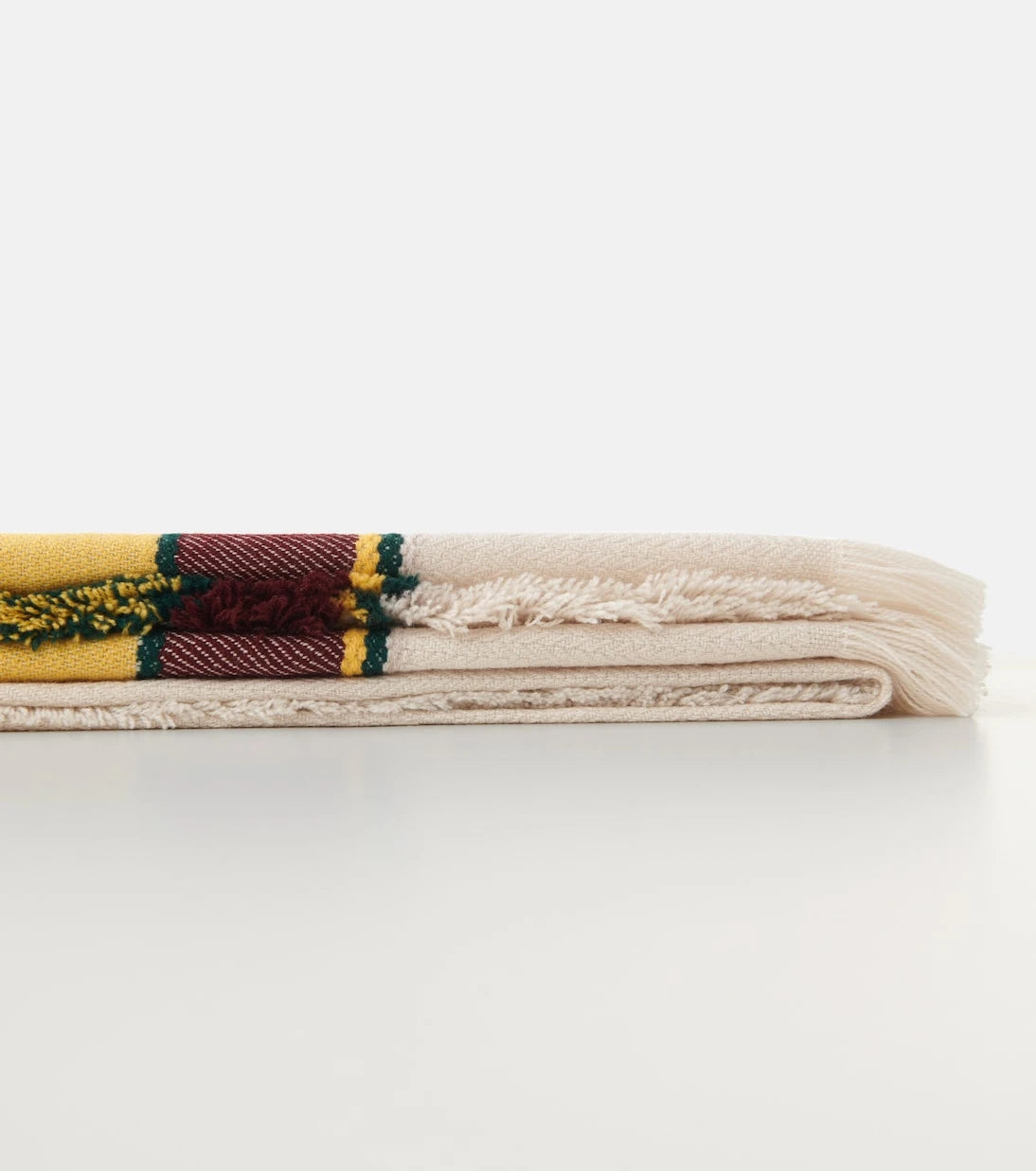 Etro - Logo embroidered wool and cashmere throw