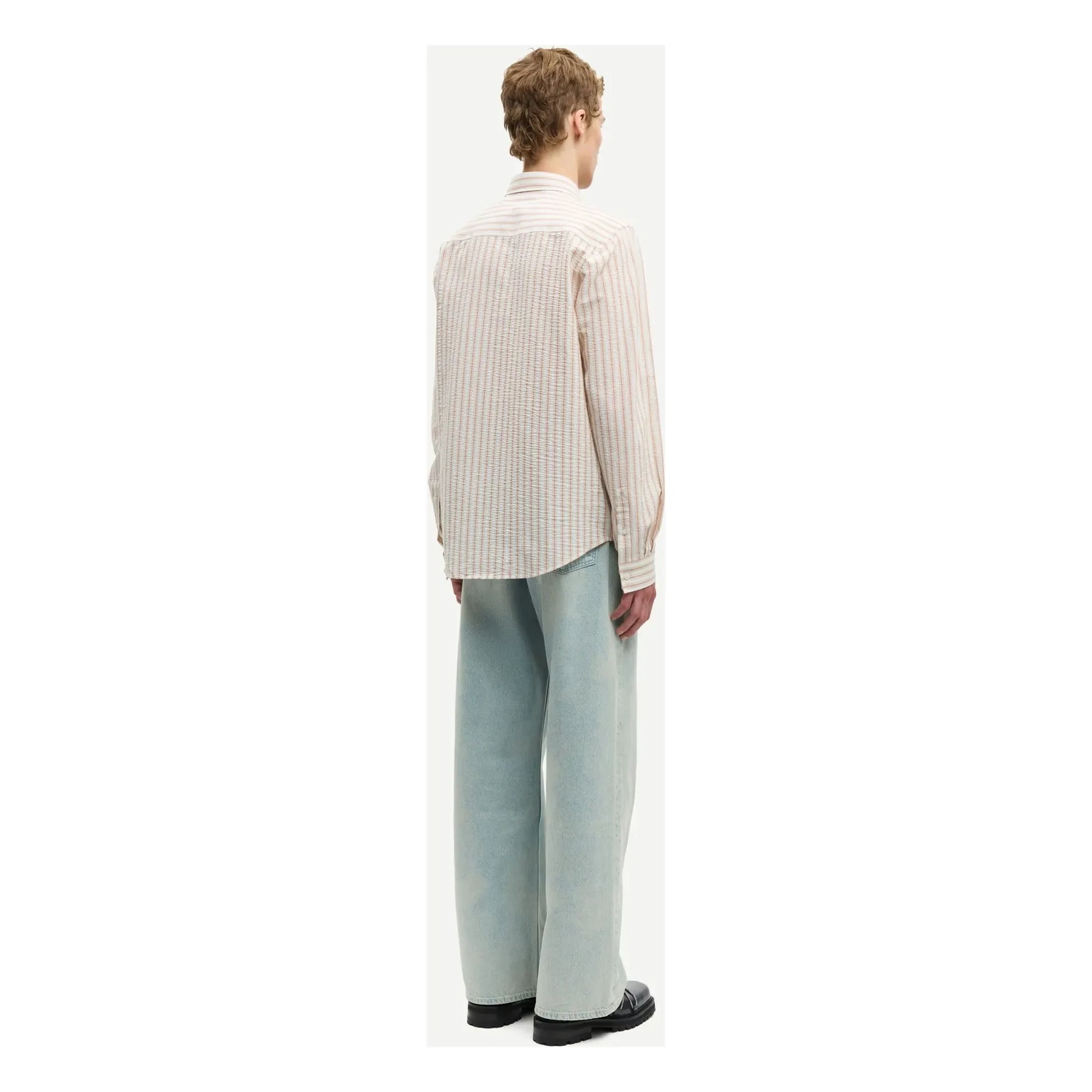Samsoe Samsoe - Saryan J Carreaux shirt | Off white