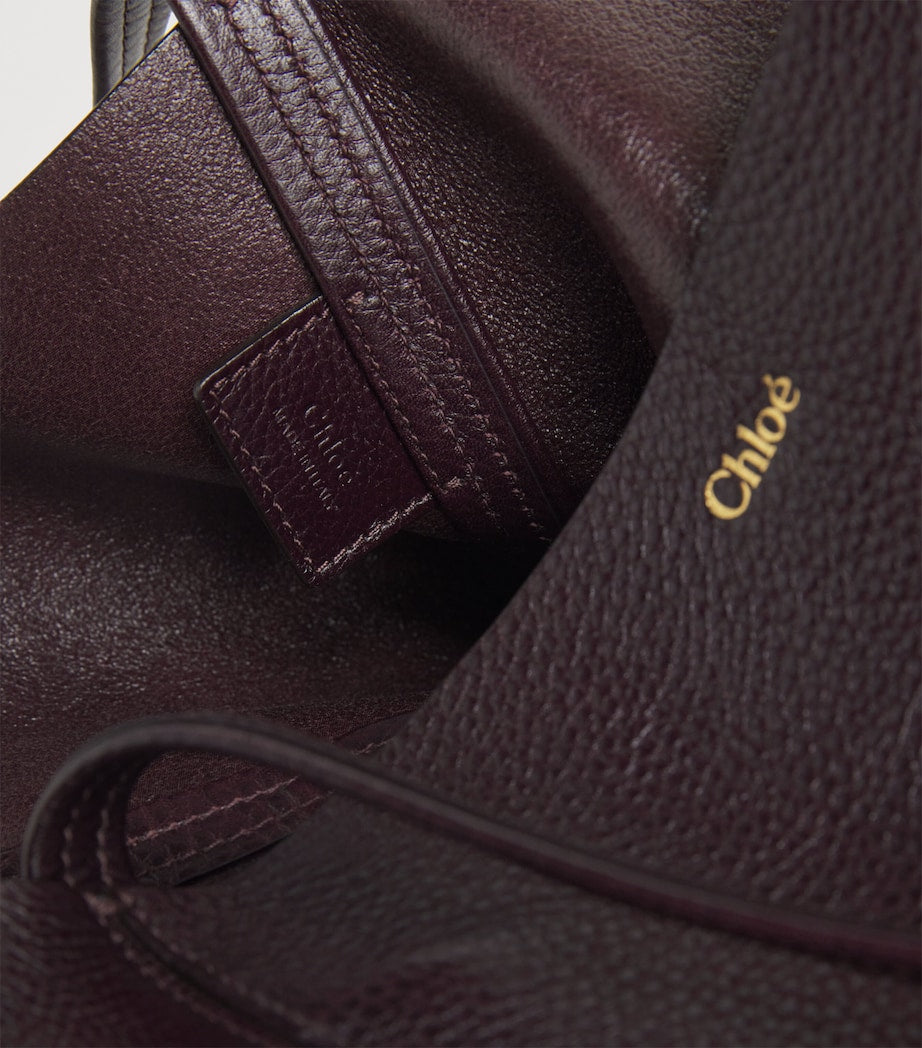 Chloé Medium Leather Spin Tote Bag