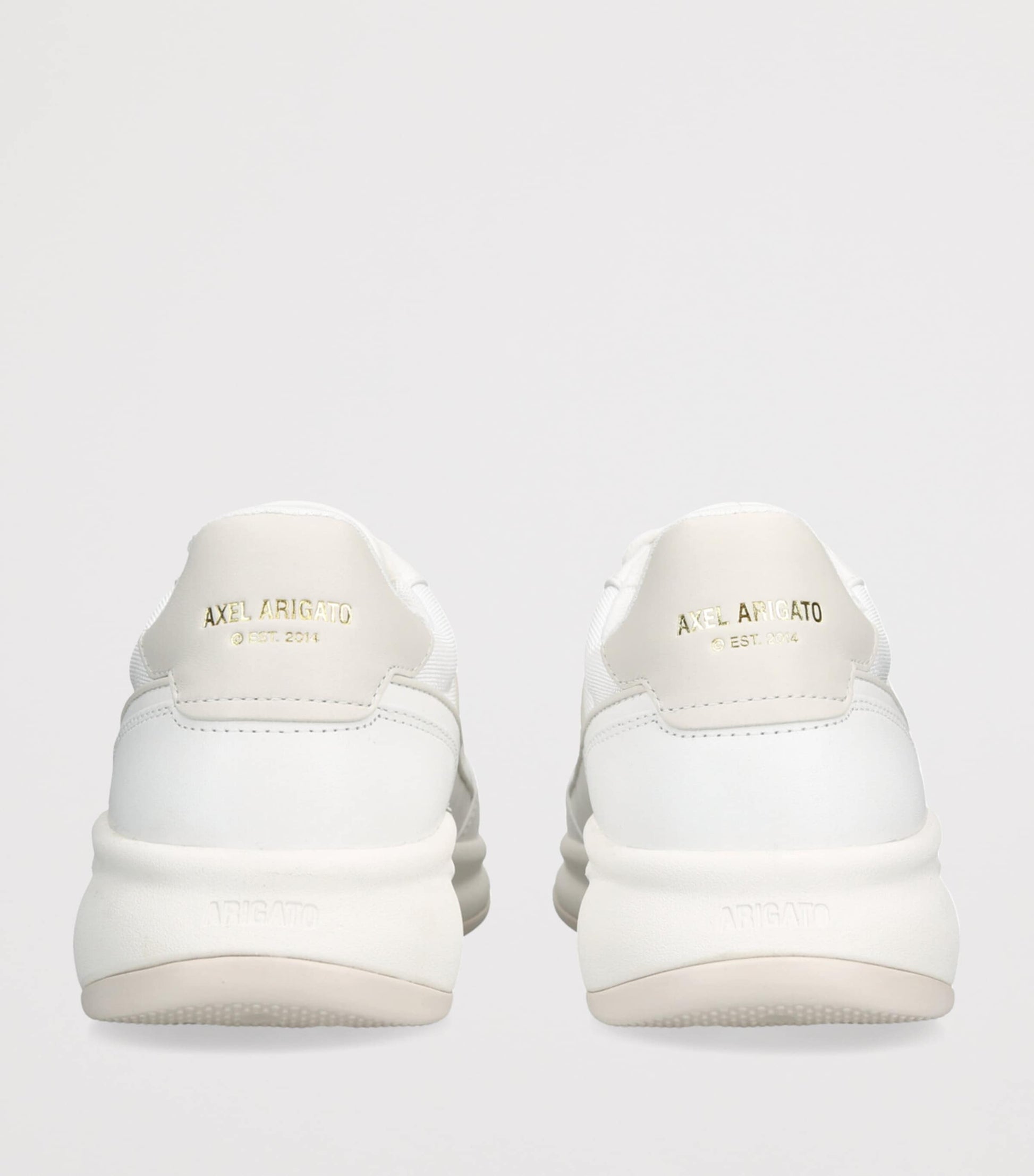 White Suede Genesis Neo Runner Sneakers