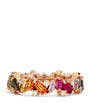 Rose Gold, Diamond and Sapphire Frenzy Eternity Ring