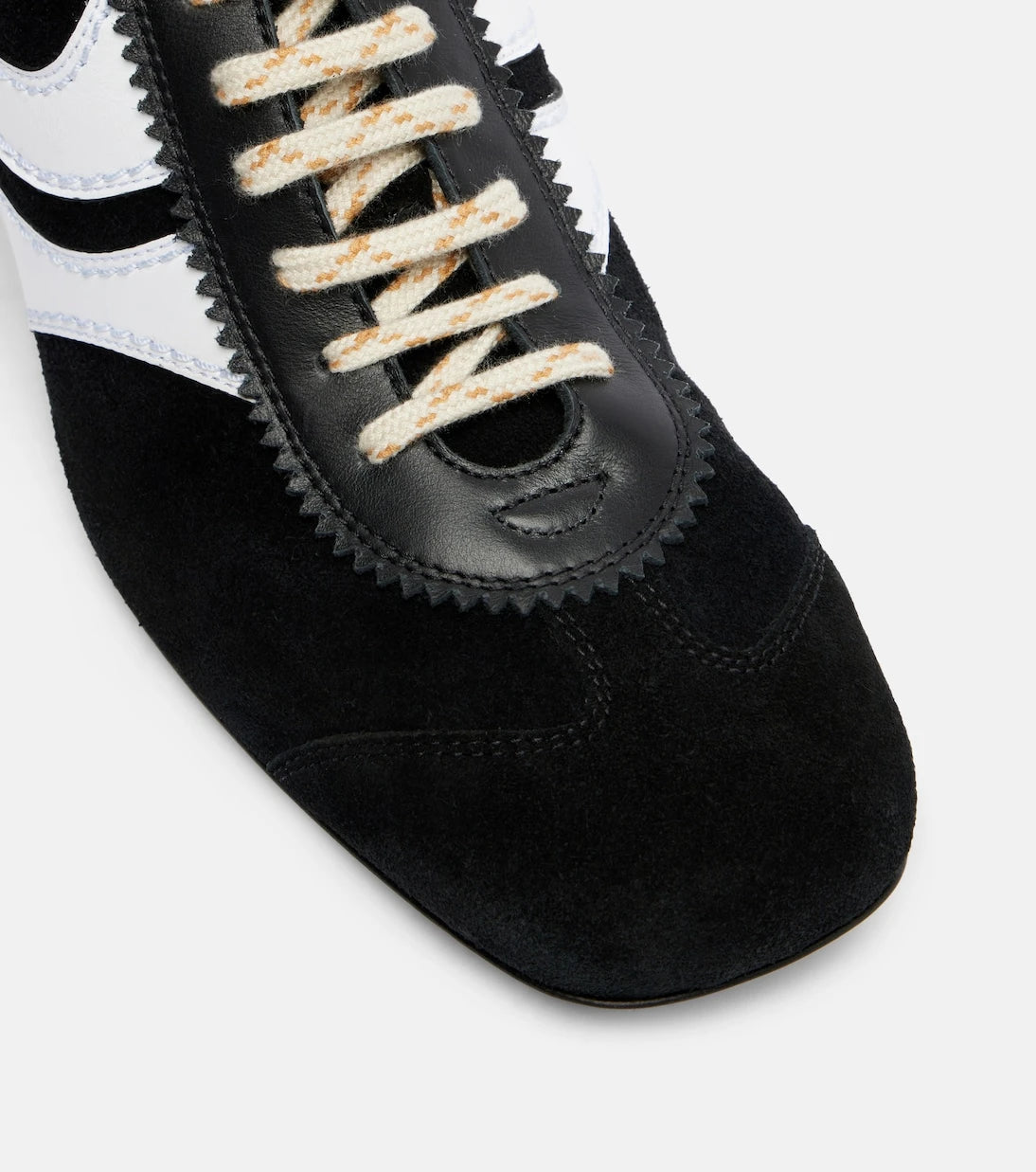 Dries Van Noten - 65 leather-trimmed suede mules