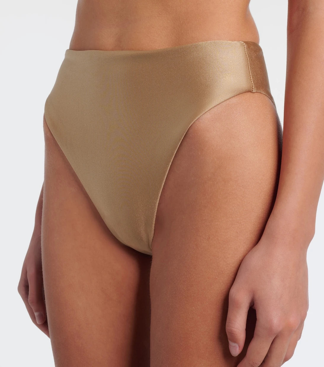 Jade Swim - Incline high-rise bikini bottoms