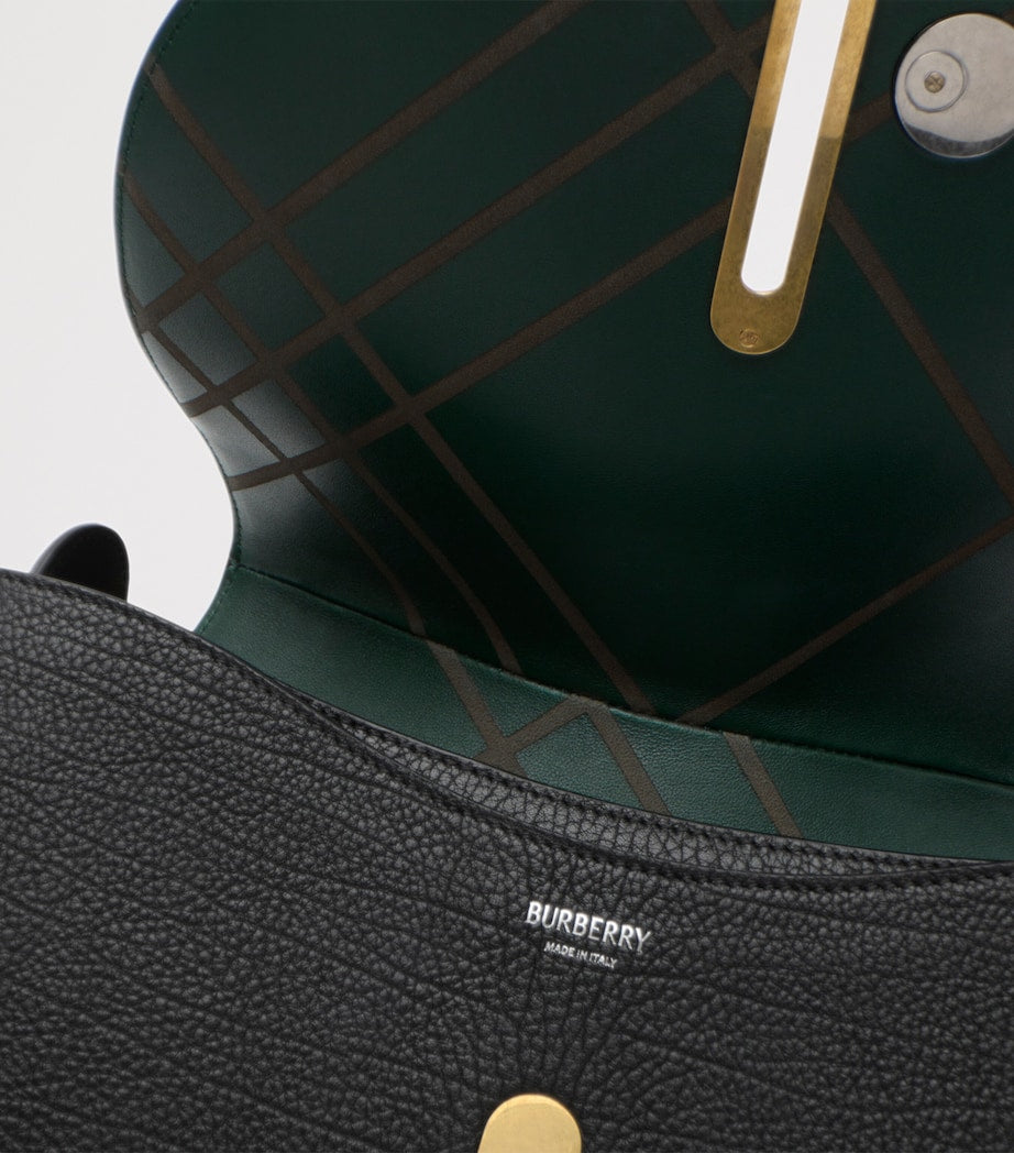 Black Leather Rocking Horse Bag