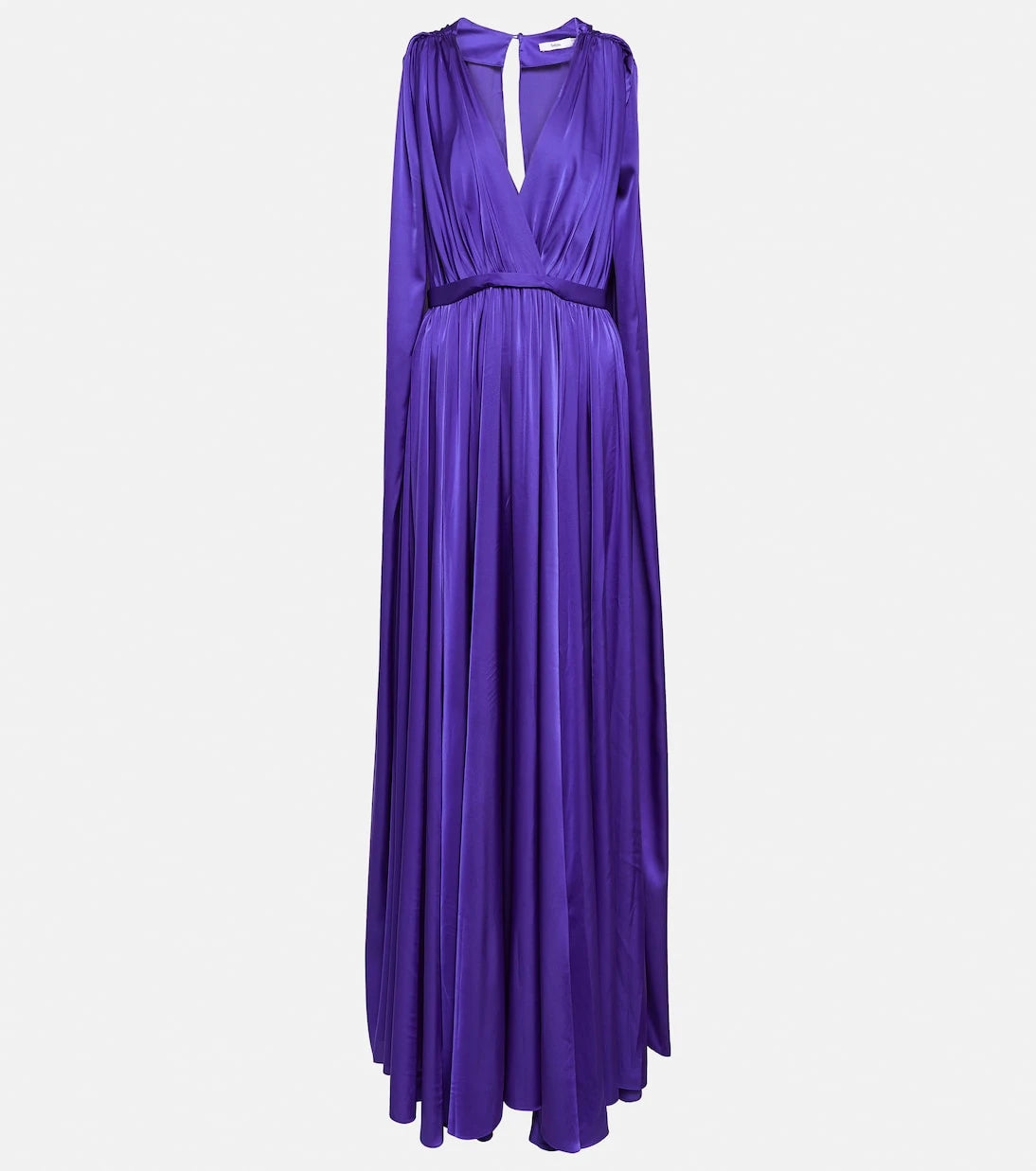 Safiyaa - Bridal chiffon cape gown