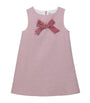 Trotters Pink Bow-Detail Georgina Dress (6-11 Years)