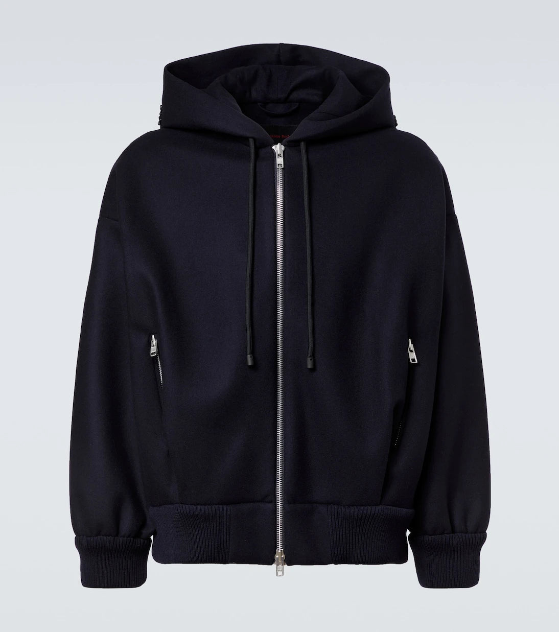 Simone Rocha - Embellished wool-blend hoodie