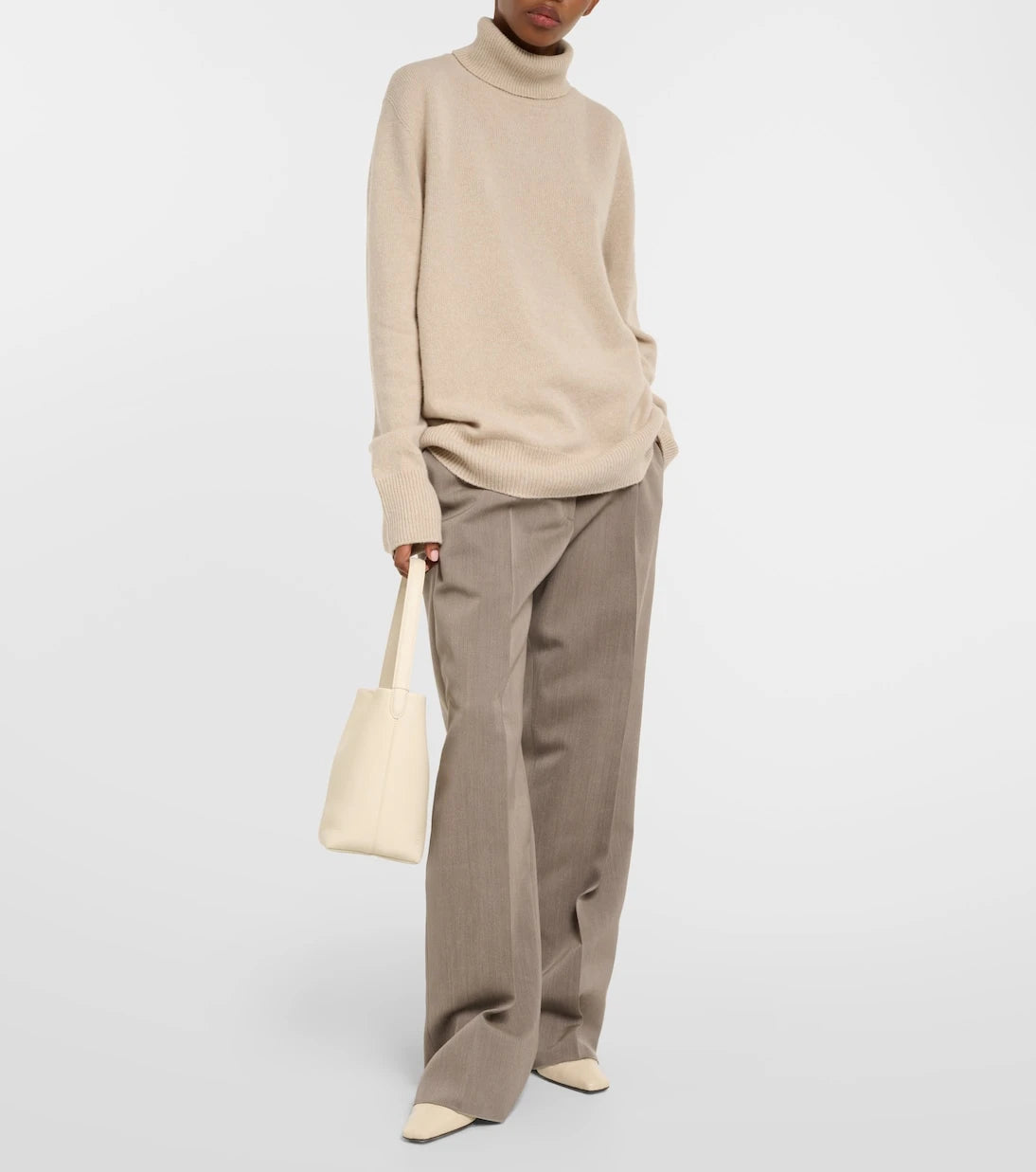 The Row - Stepny wool and cashmere turtleneck sweater