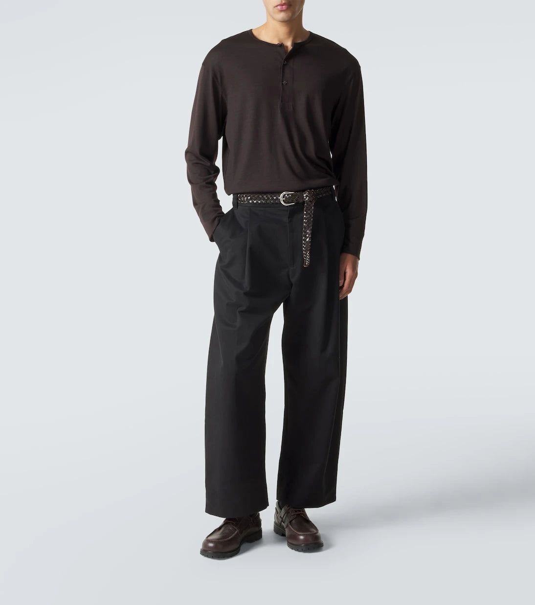Studio Nicholson - Kuyto wool Henley shirt