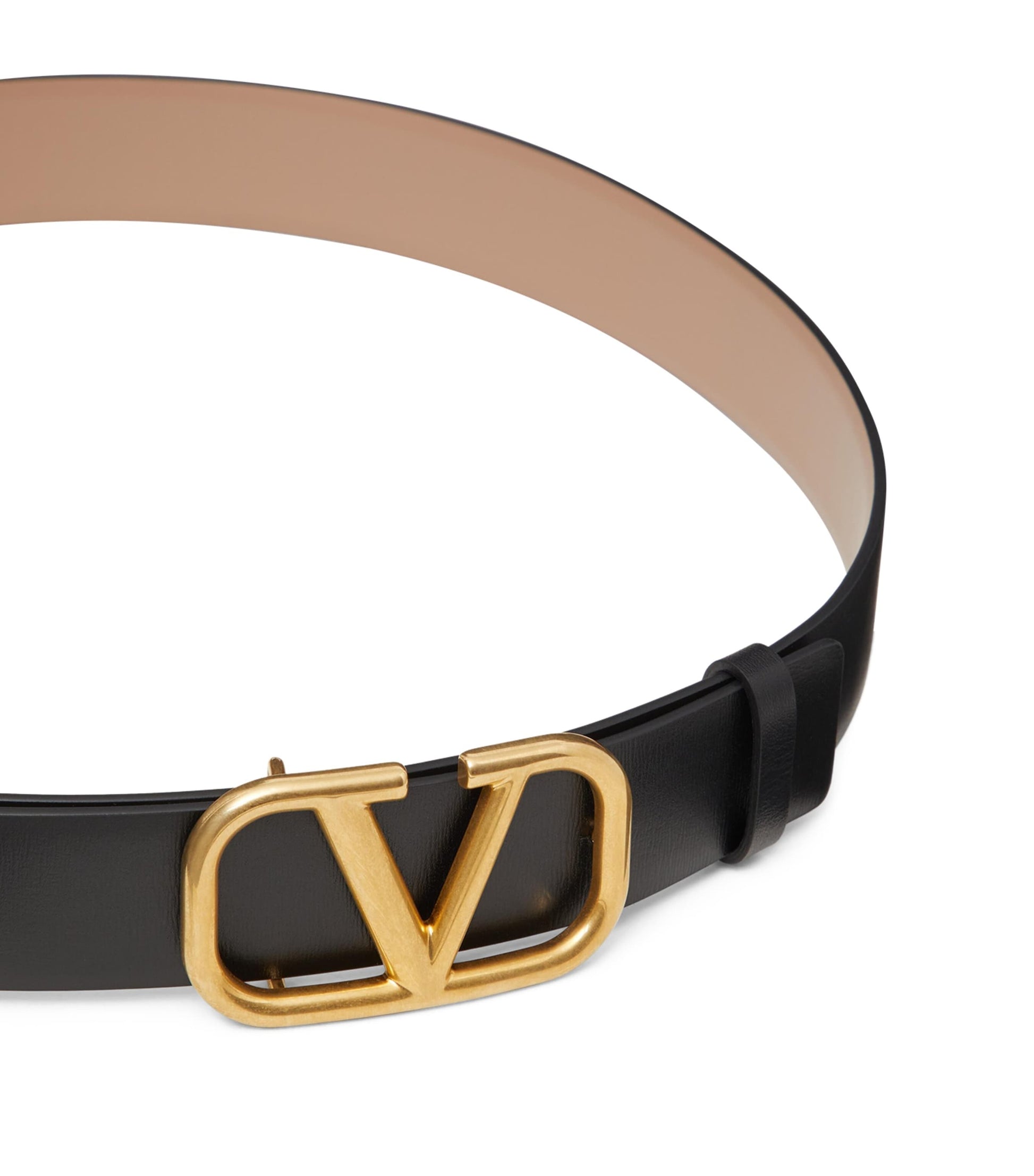 Valentino Garavani Brown Reversible VLOGO Signature Belt
