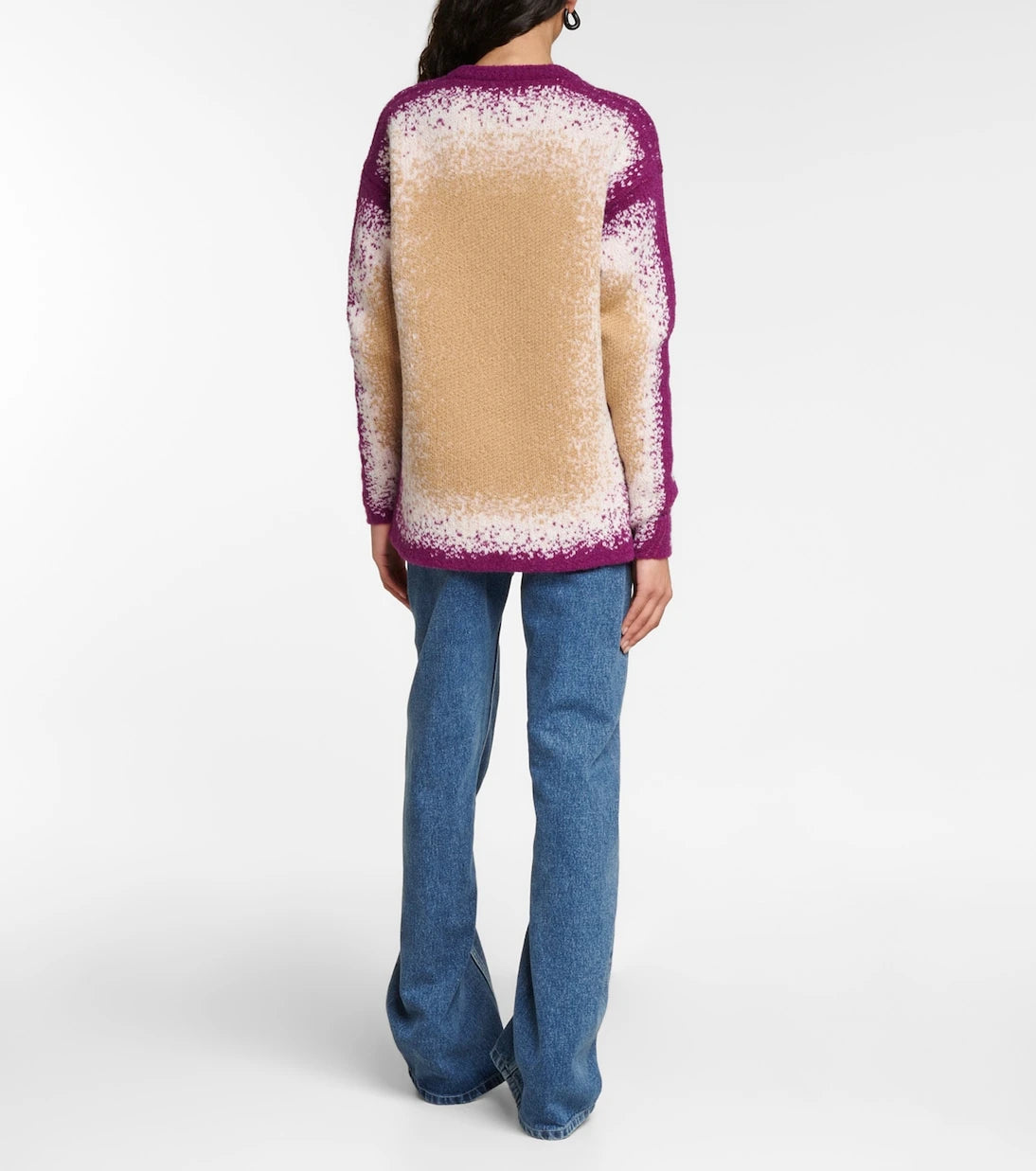 Y/Project - Intarsia wool-blend sweater