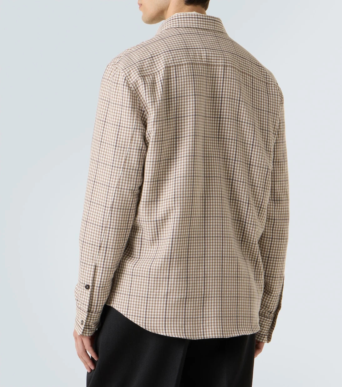 Zegna - Checked cotton shirt