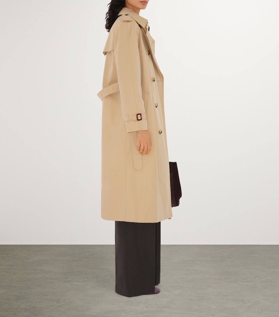 Gabardine Waterloo Long Trench Coat