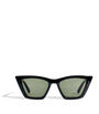 Black Cat Eye Velodrome Sunglasses