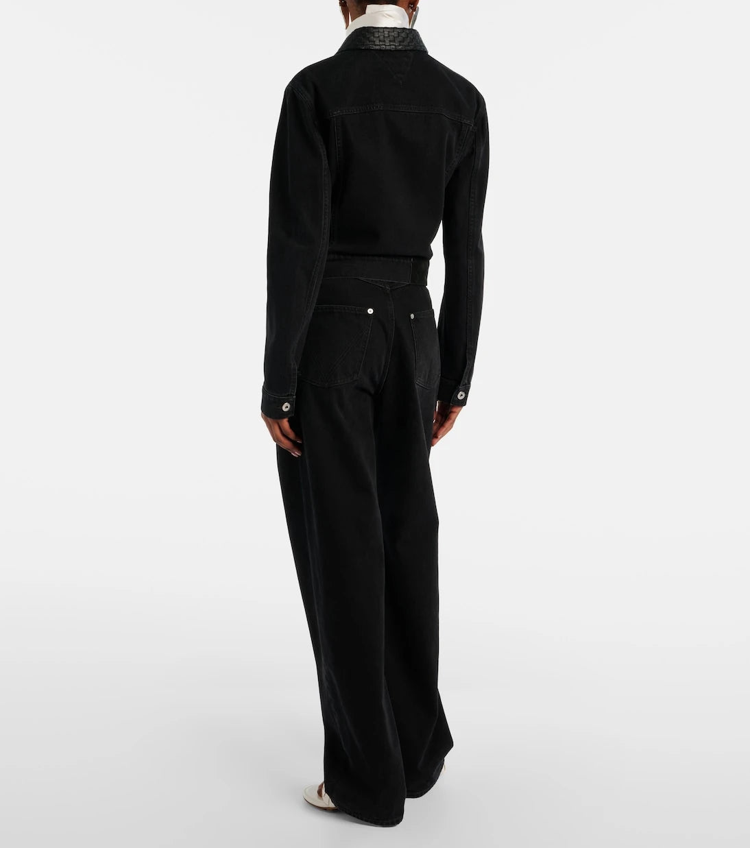 Bottega Veneta - High-rise wide-leg jeans