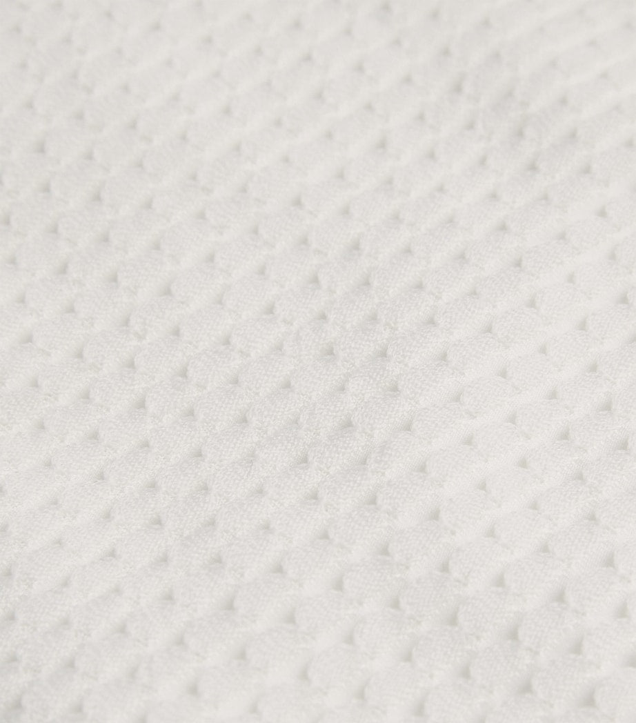 Ulla Johnson White Dani Mid-Rise Bikini Bottoms