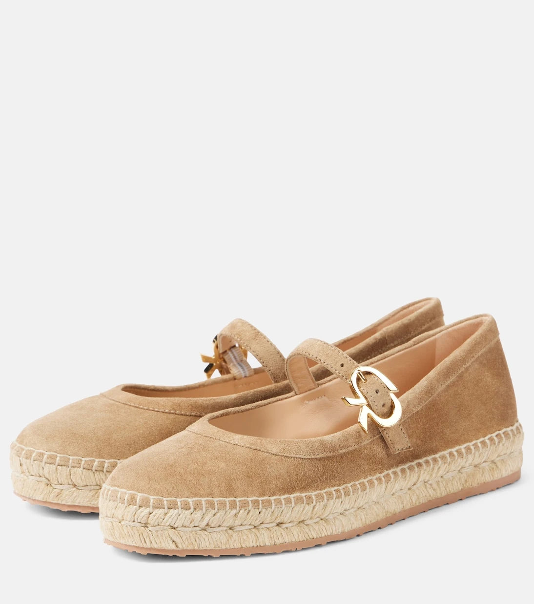 Gianvito Rossi - Elda suede espadrilles