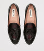 Bally Burgundy Leather Ethon Loafers