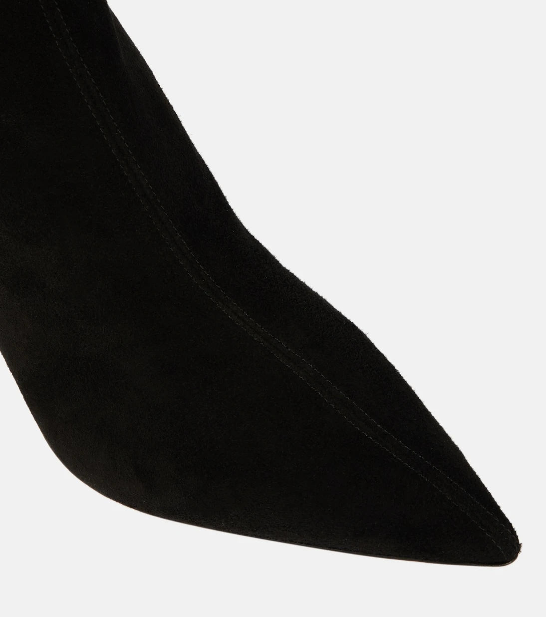 Aquazzura - حذاء سان أونوريه 85 الشمواه برقبة طويلة