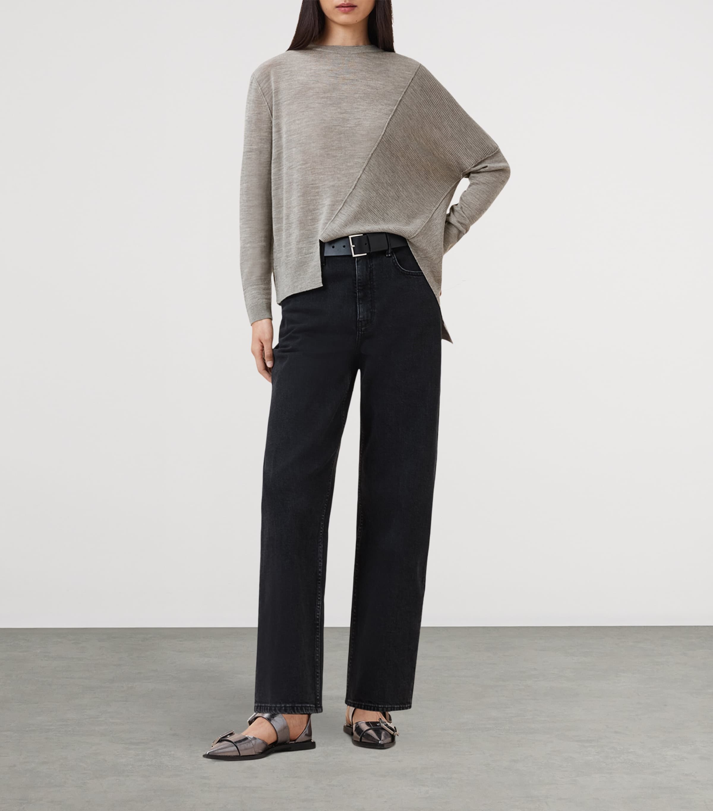 Wool Asymmetric Isla Sweater