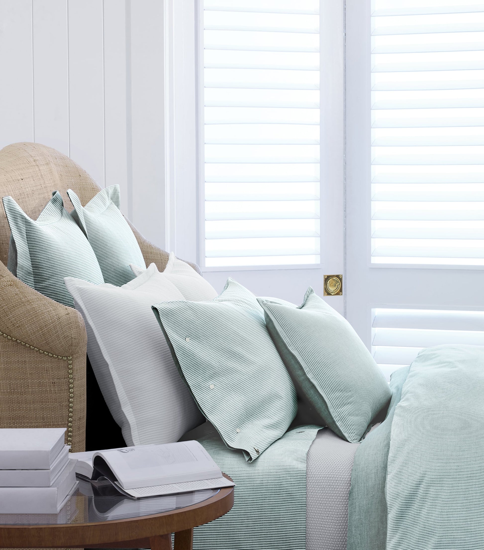 Oxford Evergreen Emporer Fitted Sheet (200cm x 200cm)