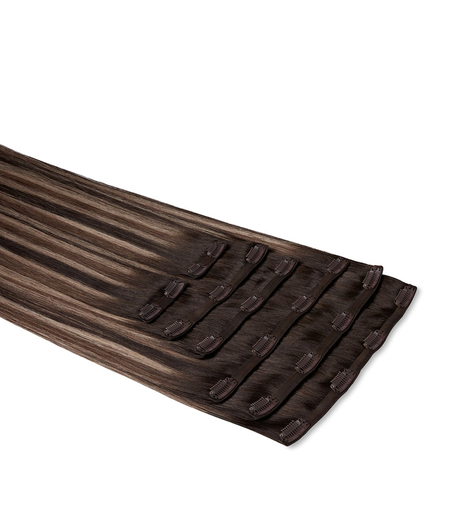 Beauty Works x Huda BARELY THERE Clip-In Hair Extensions Set (20")