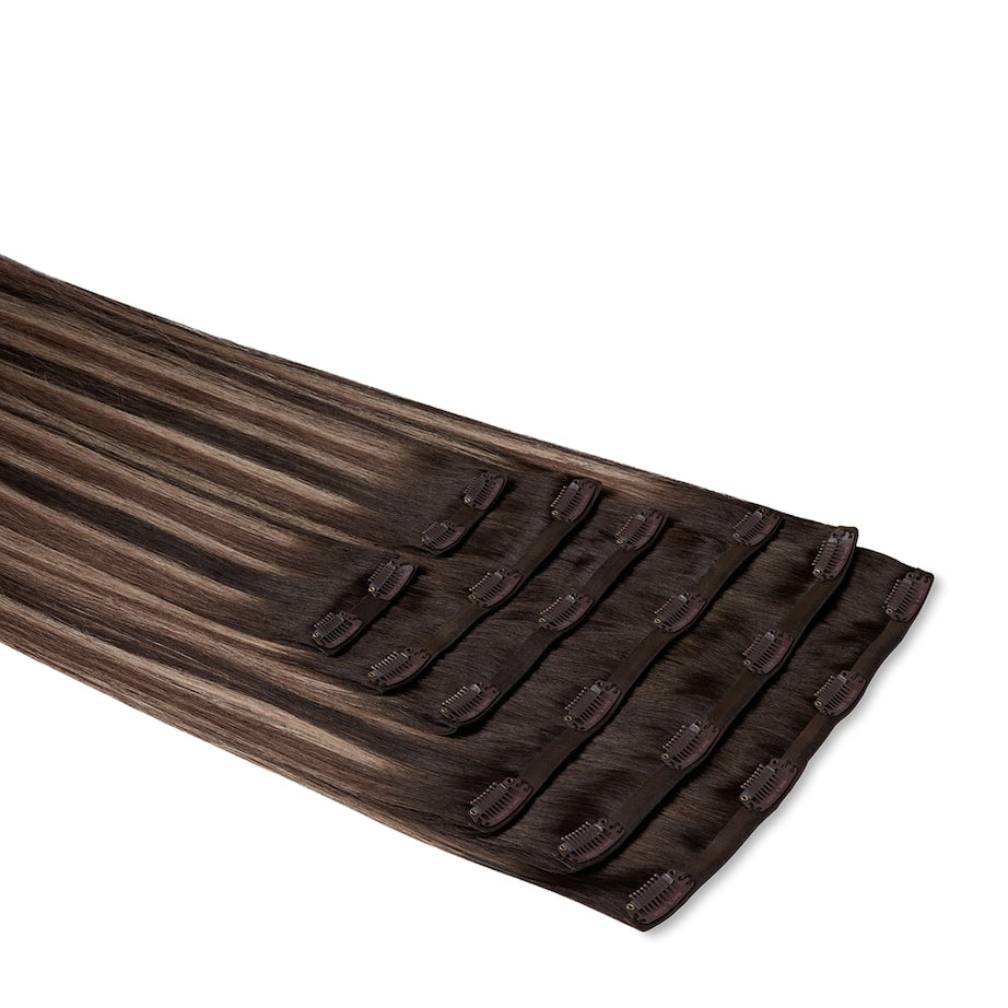 Beauty Works x Huda BARELY THERE Clip-In Hair Extensions Set (20")