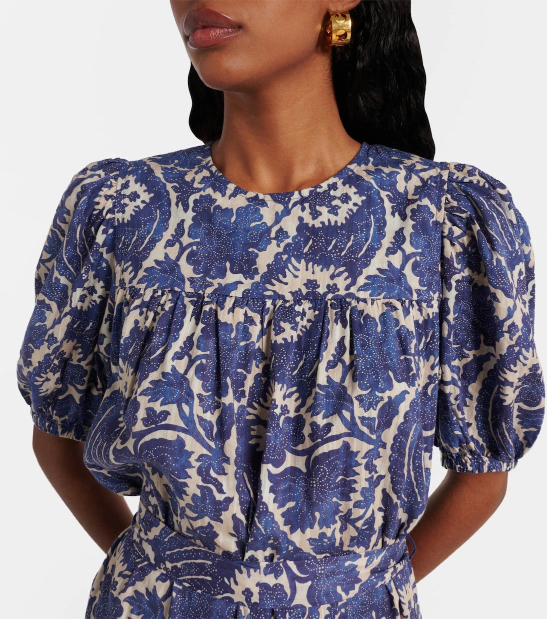 Ulla Johnson - Rosalie printed cotton-blend minidress